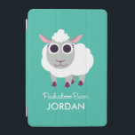 Lulu the Sheep iPad Mini Cover<br><div class="desc">Lulu the sheep is a Gemini. She's very agreeable,  although sometimes she can be a bit flakey and forget plans she made with friends. She loves the colour green,  and eating green foods,  especially some sweet butter lettuce.</div>