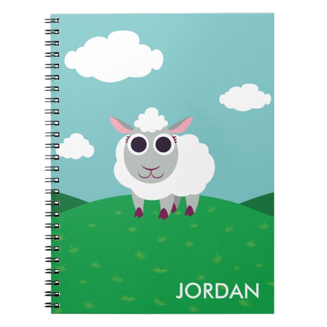 Lulu the Sheep Notebook (Front)