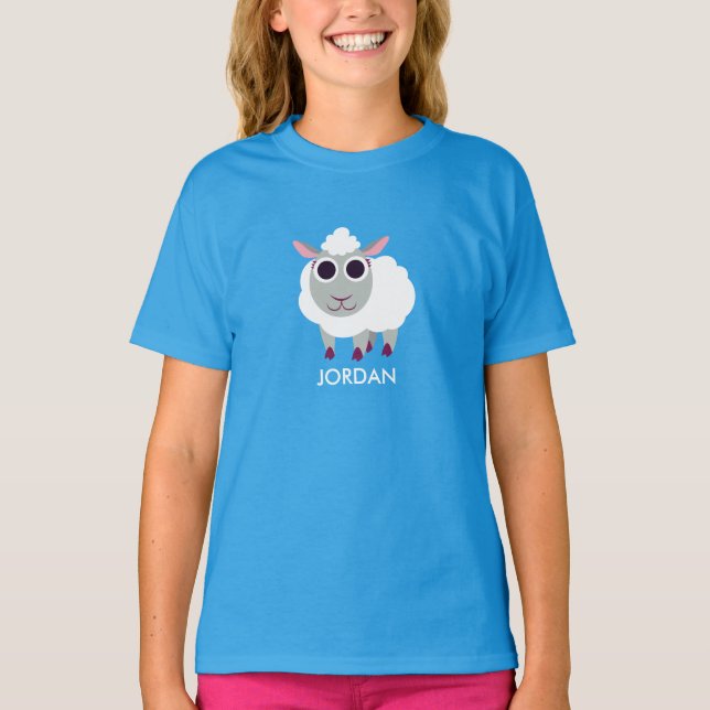Lulu the Sheep T-Shirt (Front)