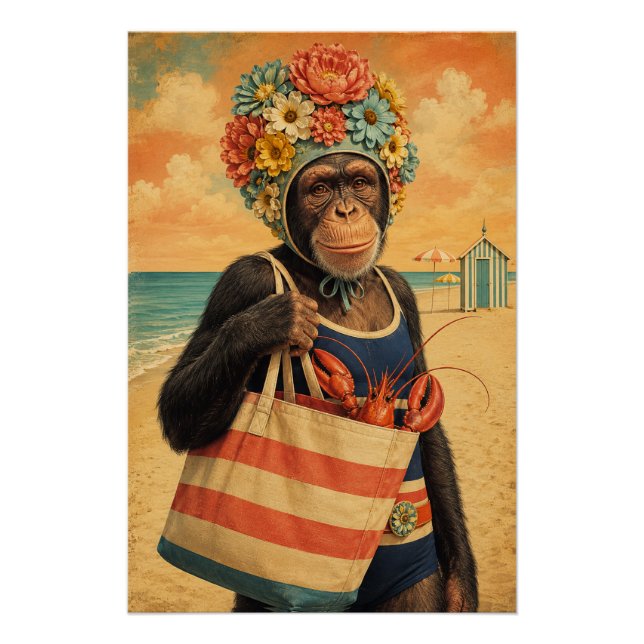 Lulus Day at the beach  Poster (Front)