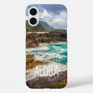 Lumaha'i Beach, Kauai, Hawaii Case-Mate iPhone Cas 16 Plus Case