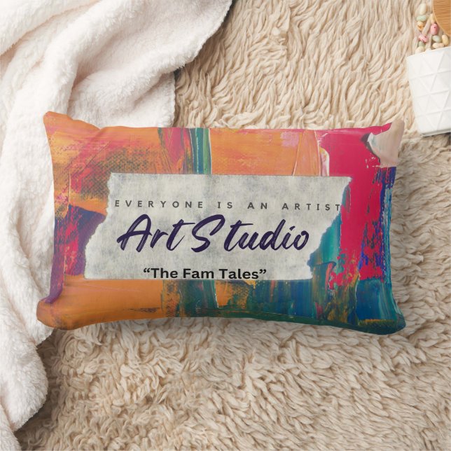 Lumbar Pillow Personalised Throw Pillows (Blanket)