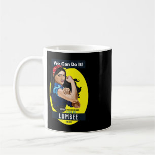 Lumbee Native American Indian Woman Never Underest Coffee Mug