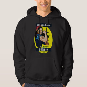 Lumbee Native American Indian Woman Never Underest Hoodie