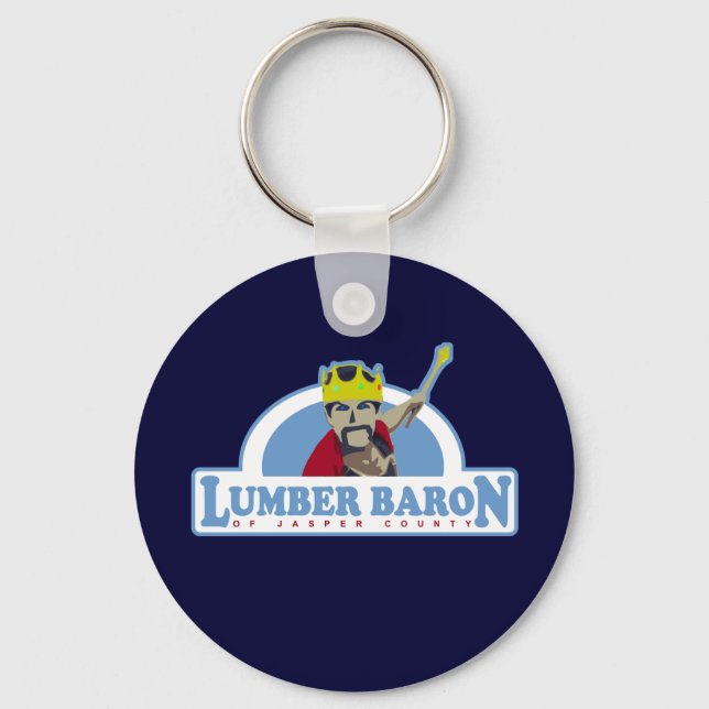 Lumber Baron of Jasper County Key Ring (Front)