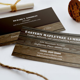 Lumber Business Card