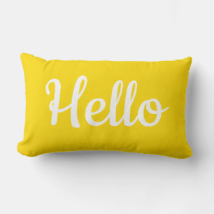 Lumber Cushion - Hello