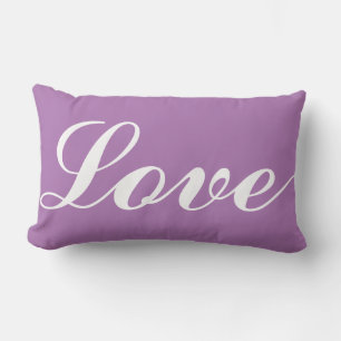 Lumber Cushion - Love (Lavender)