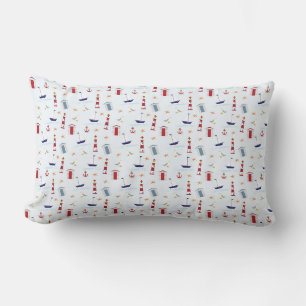 Lumber Cushion - Nautical Lighthouse