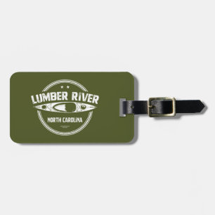 Lumber River, North Carolina Luggage Tag