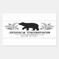 Lumberjack Bear Return Address