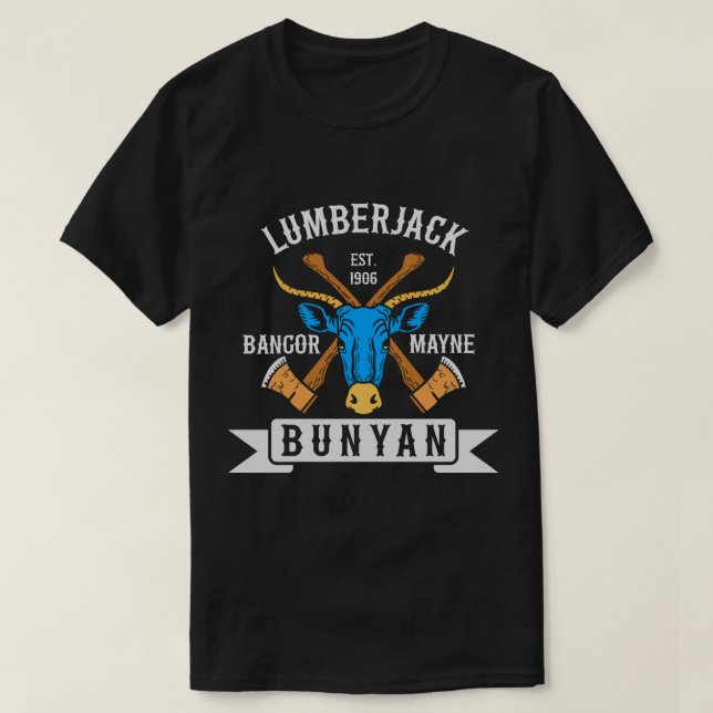 Lumberjack Bunyan T-Shirt (Design Front)