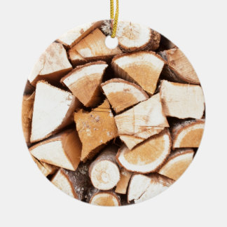 Lumberjack Ceramic Tree Decoration