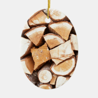 Lumberjack Ceramic Tree Decoration