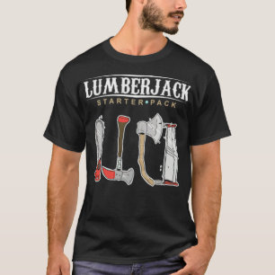 Lumberjack funny truck boy shirt dessert