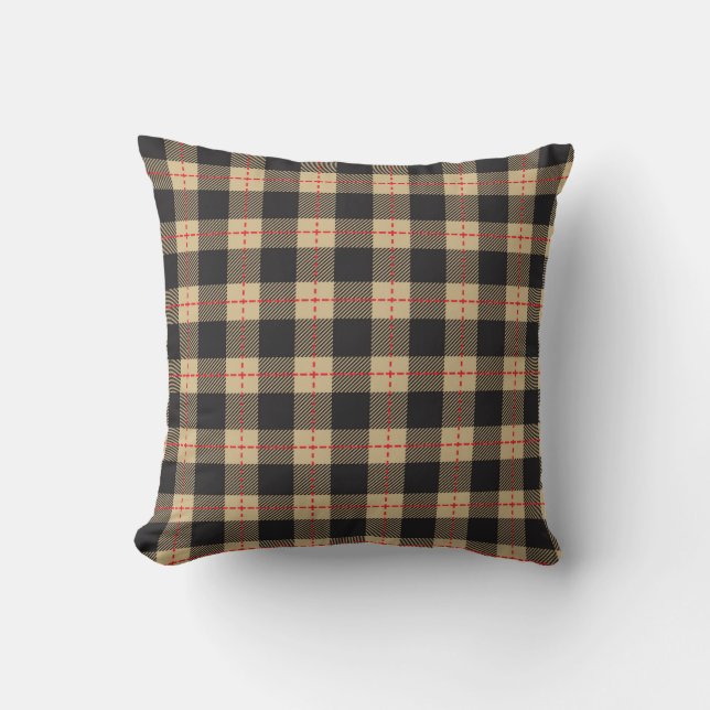 Lumberjack plaid  cushion (Front)