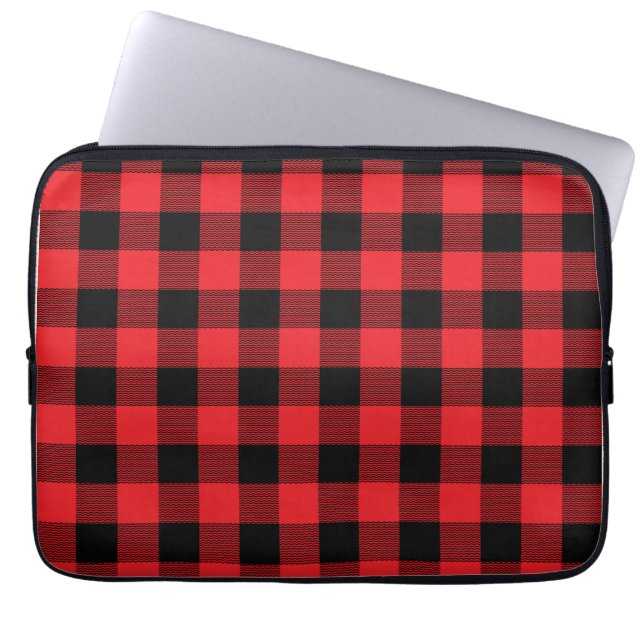 Lumberjack Plaid Seamless Pattern  Laptop Sleeve (Front)
