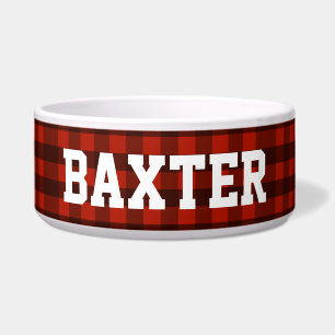 Lumberjack Red Buffalo Plaid Custom Name