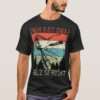 Lumberjack The One Who Talks To The Wood Forester T-Shirt