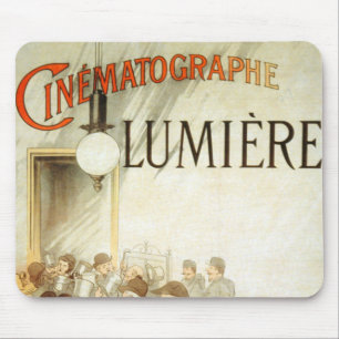 Lumière Brothers Cinema Poster Mouse Pad