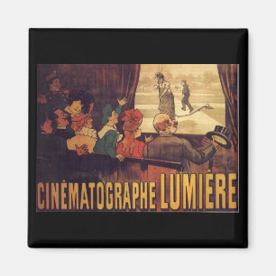 Lumière cinema poster magnet