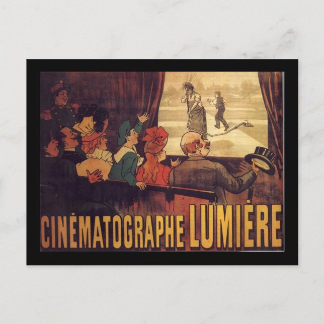 Lumière cinema poster postcard (Front)