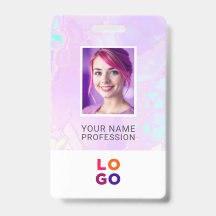 Lumina Opal Business Logo, Photo, Qr Code, Name ID