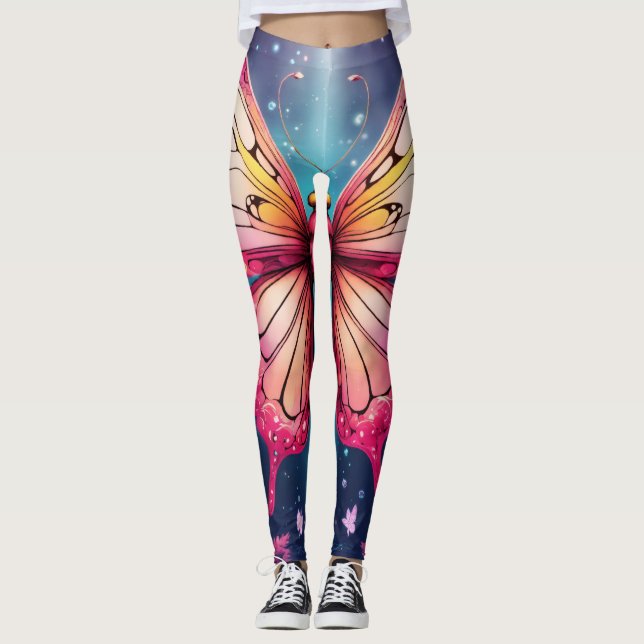 LuminaLegs: Illuminate Your Style with Light-Manip Leggings (Front)