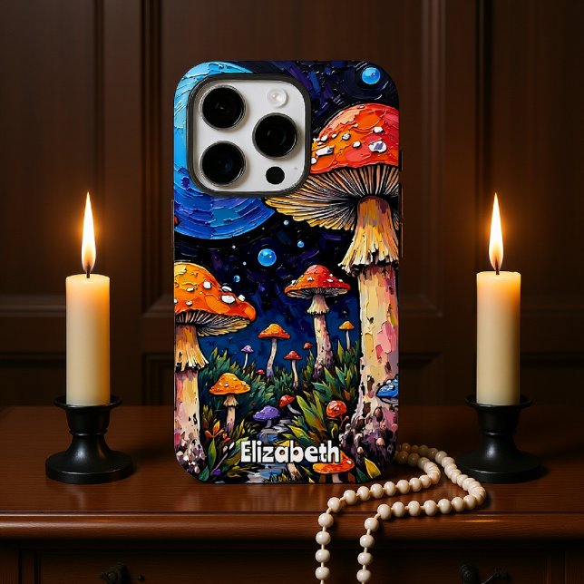 Luminescent Mushroom Dreamscape Case-Mate iPhone Case (Creator Uploaded)