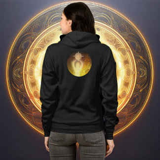 Luminescent Resilience Gold Hoodie