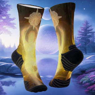 Luminescent Resilience Gold Socks
