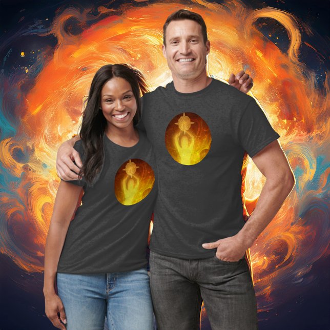 Luminescent Resilience Orange T-Shirt (Creator Uploaded)