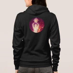 Luminescent Resilience Purple Hoodie