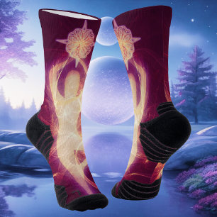 Luminescent Resilience Purple Socks