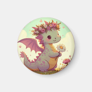 Luminexa (A Dragon Full of Sunbeams) Magnet