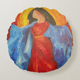 Luminosity 2011 round cushion