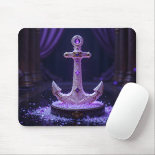 Luminous Arabian Anchor Mouse Pad