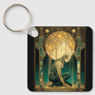 Luminous Ascension Key Ring