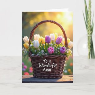 Luminous Aunt Mothers Day Card