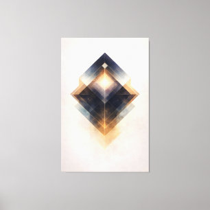 Luminous Axis Canvas Print