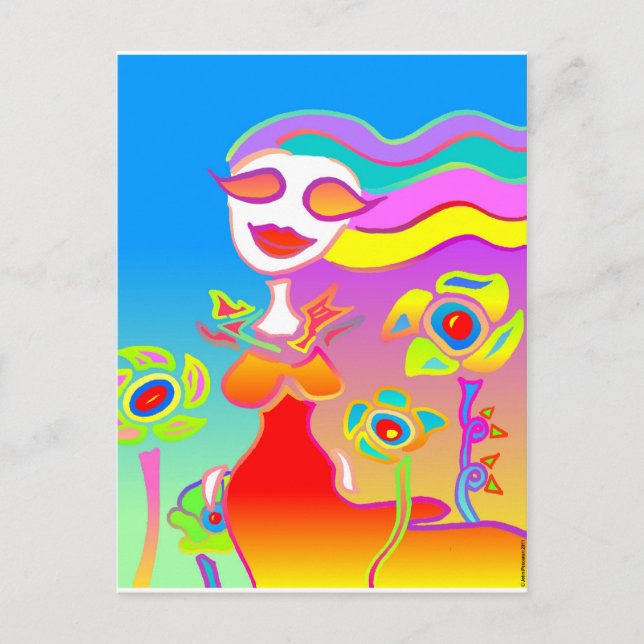 Luminous Beauty Postcard (Front)