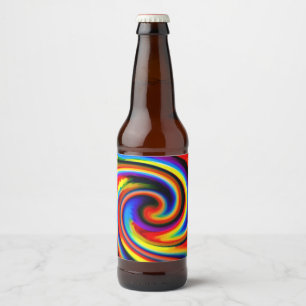 Luminous Beer Bottle Label