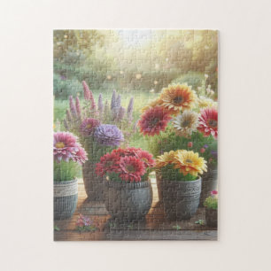 Luminous Bloom Jigsaw Puzzle