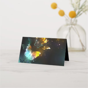 Luminous Butterfly and Night butterflies Appointment Card