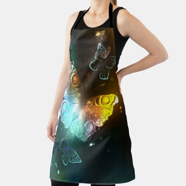 Luminous Butterfly and Night butterflies Apron (Insitu)