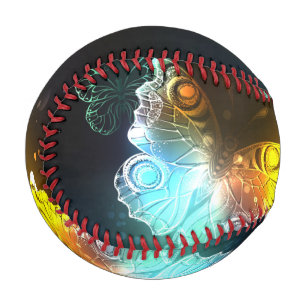 Luminous Butterfly and Night butterflies Baseball