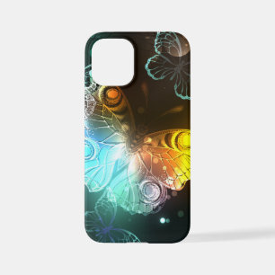 Luminous Butterfly and Night butterflies iPhone 12 Mini Case