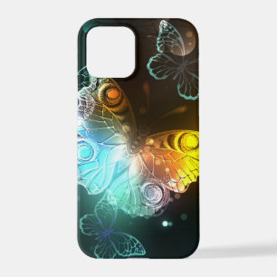 Luminous Butterfly and Night butterflies iPhone 12 Pro Case