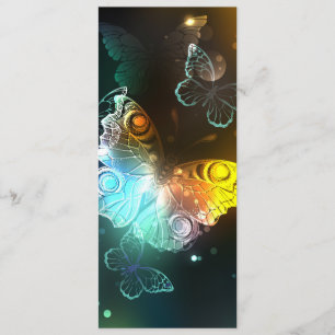 Luminous Butterfly and Night butterflies Menu