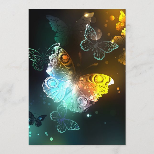 Luminous Butterfly and Night butterflies Programme (Front)